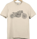 Motorcycle T Shirt Cafe Racer Biker Vintage Custom Motorbike Graphic Tee