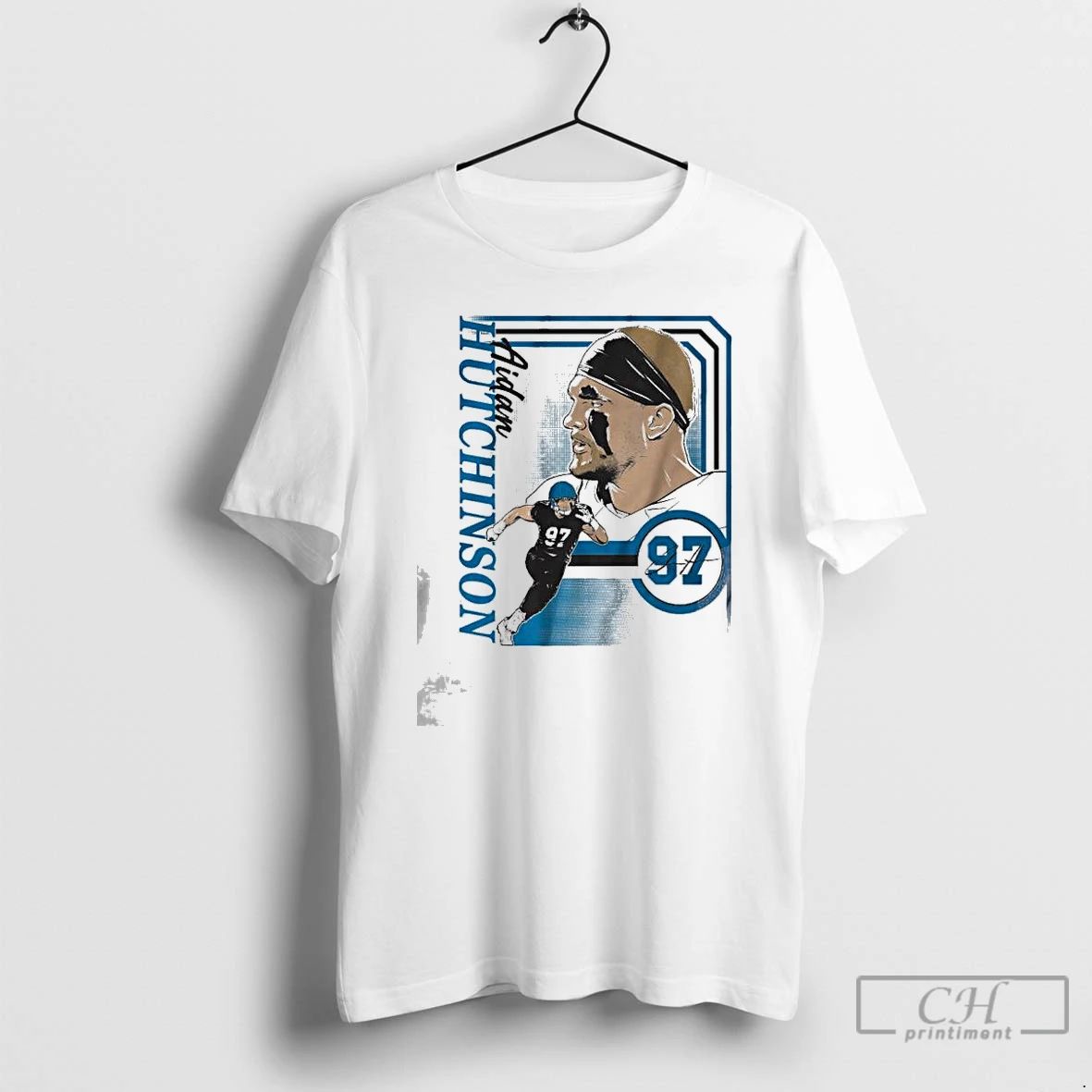 Classic Aidan Hutchinson Collage Frame T Shirts