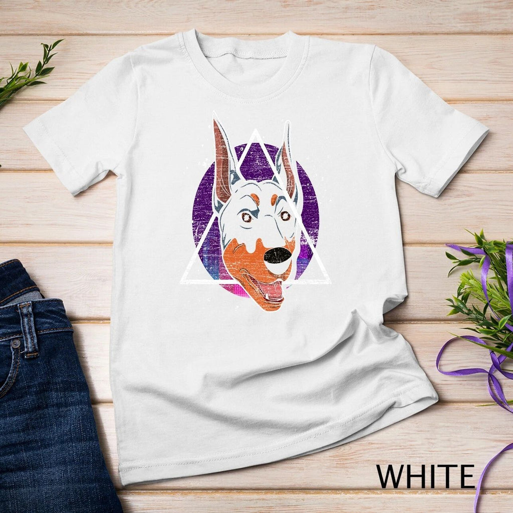 Dog Owner Animal Lover Pet Vaporwave Dog Lover Doberman Unisex T-shirt