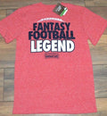 Matthew Berry's Fantasy Life FANTASY FOOTBALL LEGEND Football T-Shirt RED Tee