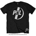 PIL (Public Image Ltd) White Logo T-Shirt Black New