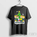 Classic West Virginia Mountaineers X The Peanuts Merry Christmas T Shirts