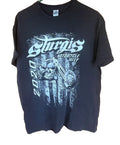 2020 Sturgis Motorcycle Rally T-Shirt Black Large Heavy Cotton Gildan Mens Biker