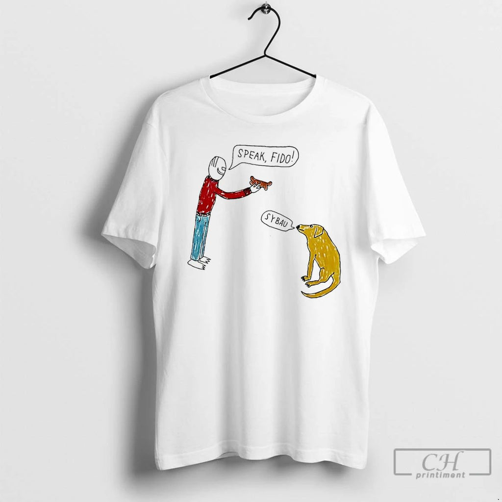 Classic Speak Fido Sybau Art T Shirts