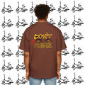 Retro Aesthetic Tee, Unisex Heavy Oversized T-Shirt, Trendy Graphic Shirt,