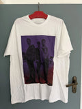 Jonas Brothers Tour Merch White And Purple T Shirt Size X-Large