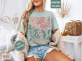 Boho Daisy Flower Comfort Tee Shirt Women