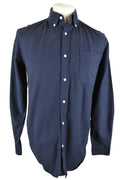 ZARA Blue Long Sleeve Shirt size M Mens Outdoors Outerwear Menswear