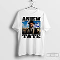 Premium Anjew Tate Flag Of Israel T Shirts