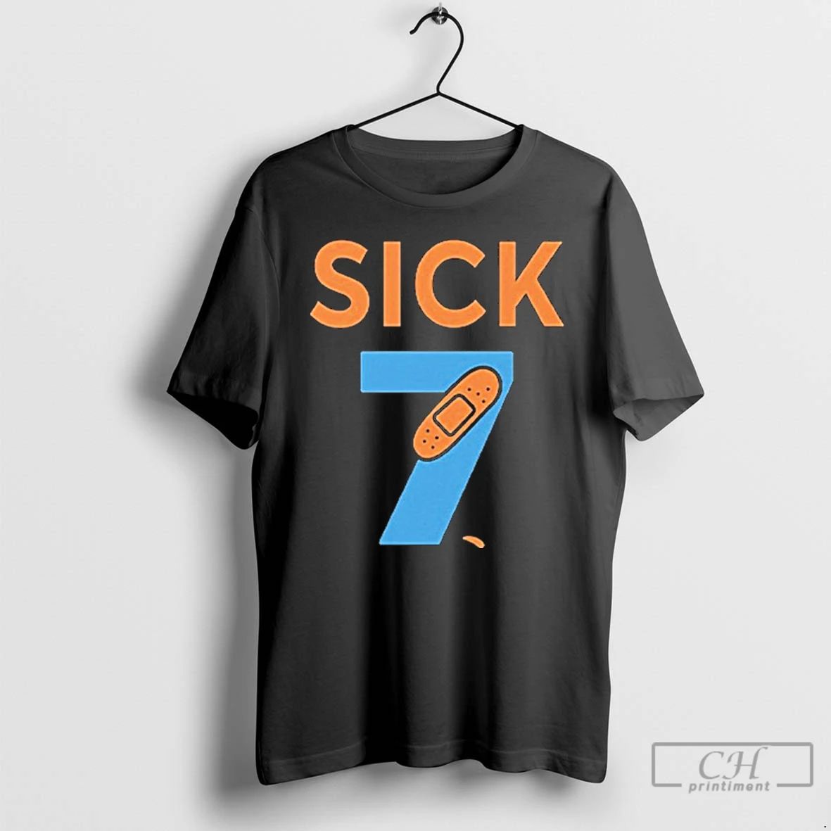 Classic Sick Seven Meme Six Seven Fun Wordplay T Shirts