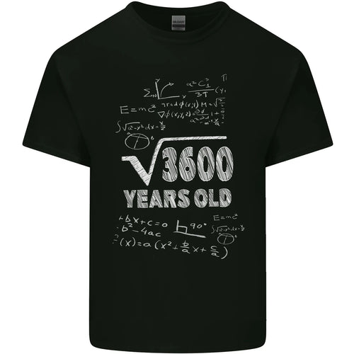 60th Birthday 60 Year Old Geek Funny Maths Mens Light Cotton T-Shirt