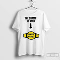 Classic The Champ Is Amir T Shirts