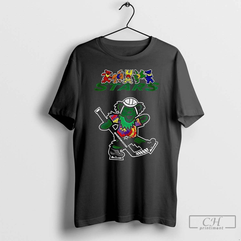 Classic Dallas Stars Grateful Dead Night 60th T Shirts