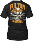 Fulton The Man Myth Legend T-Shirt Made in the USA Size S to 5XL
