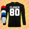 Closer 80 Long Sleeve T-Shirt Joy Division | Post Punk | Ian Curtis | New Order