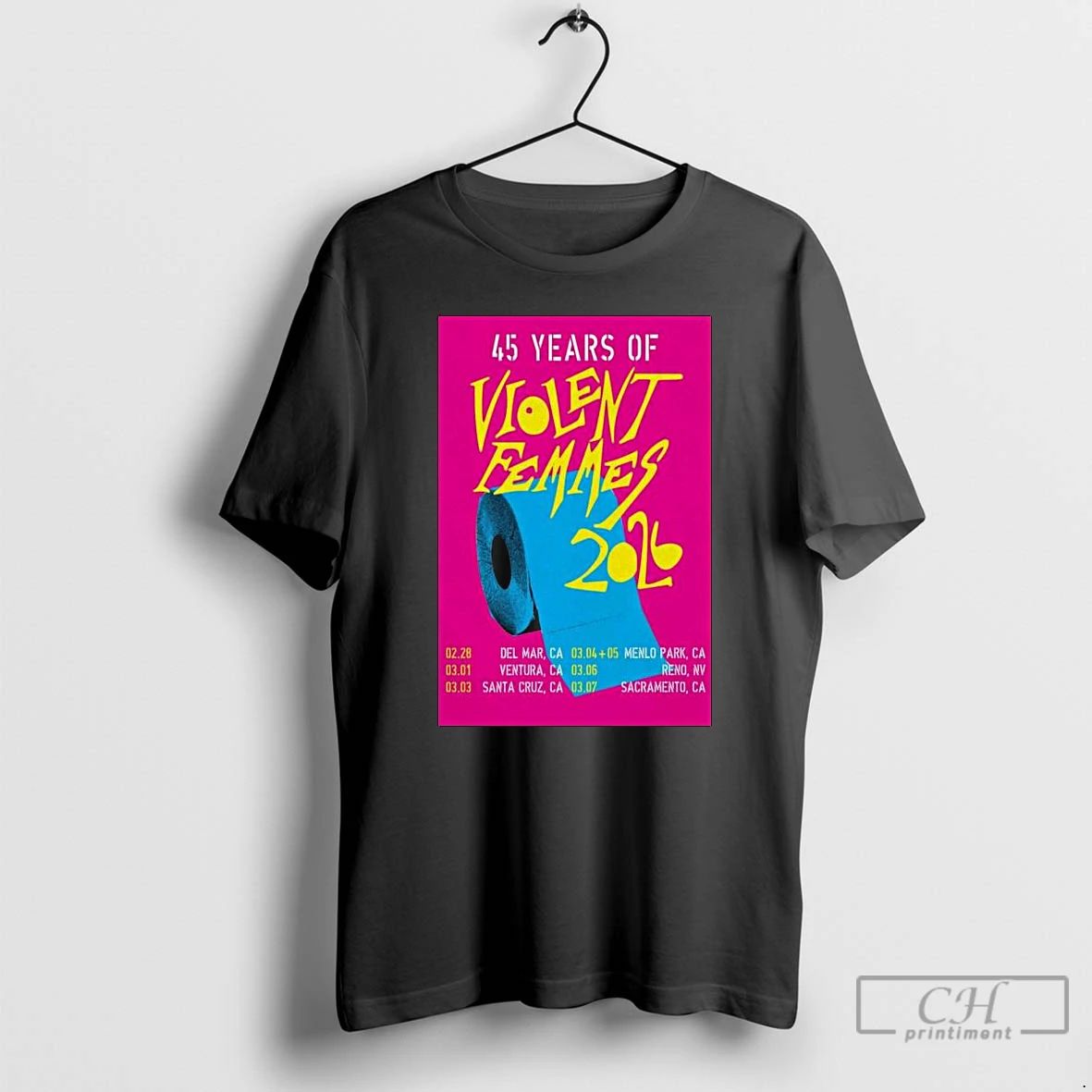 Classic Violent Femmes Fall Tour 2026 Long Sleve T Shirts