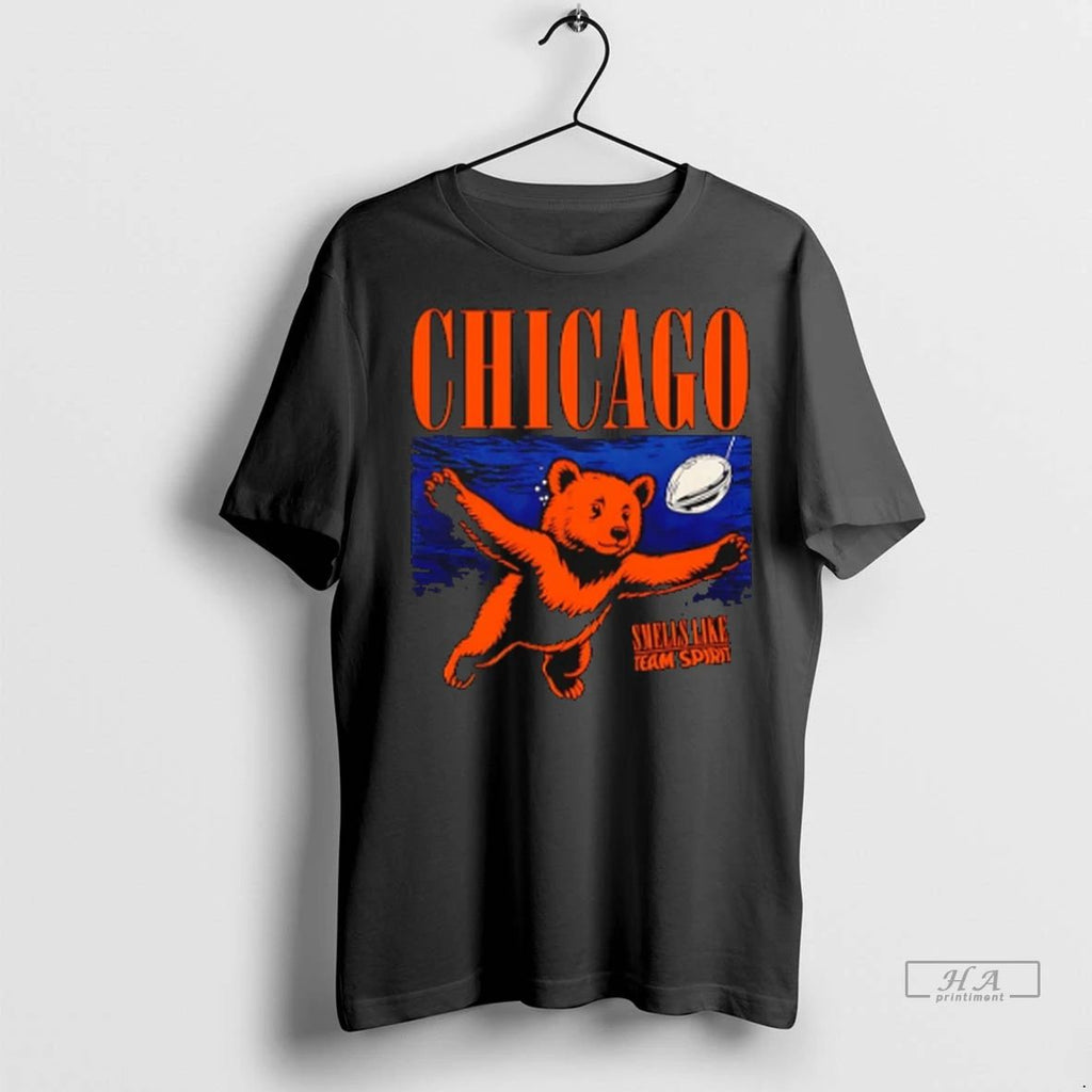Trendy Chicago Football Smells Like Team Spirit Shirt Sweater