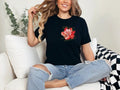 Watercolor Flower Botanical Boho Comfort Tee Shirt Nature Art