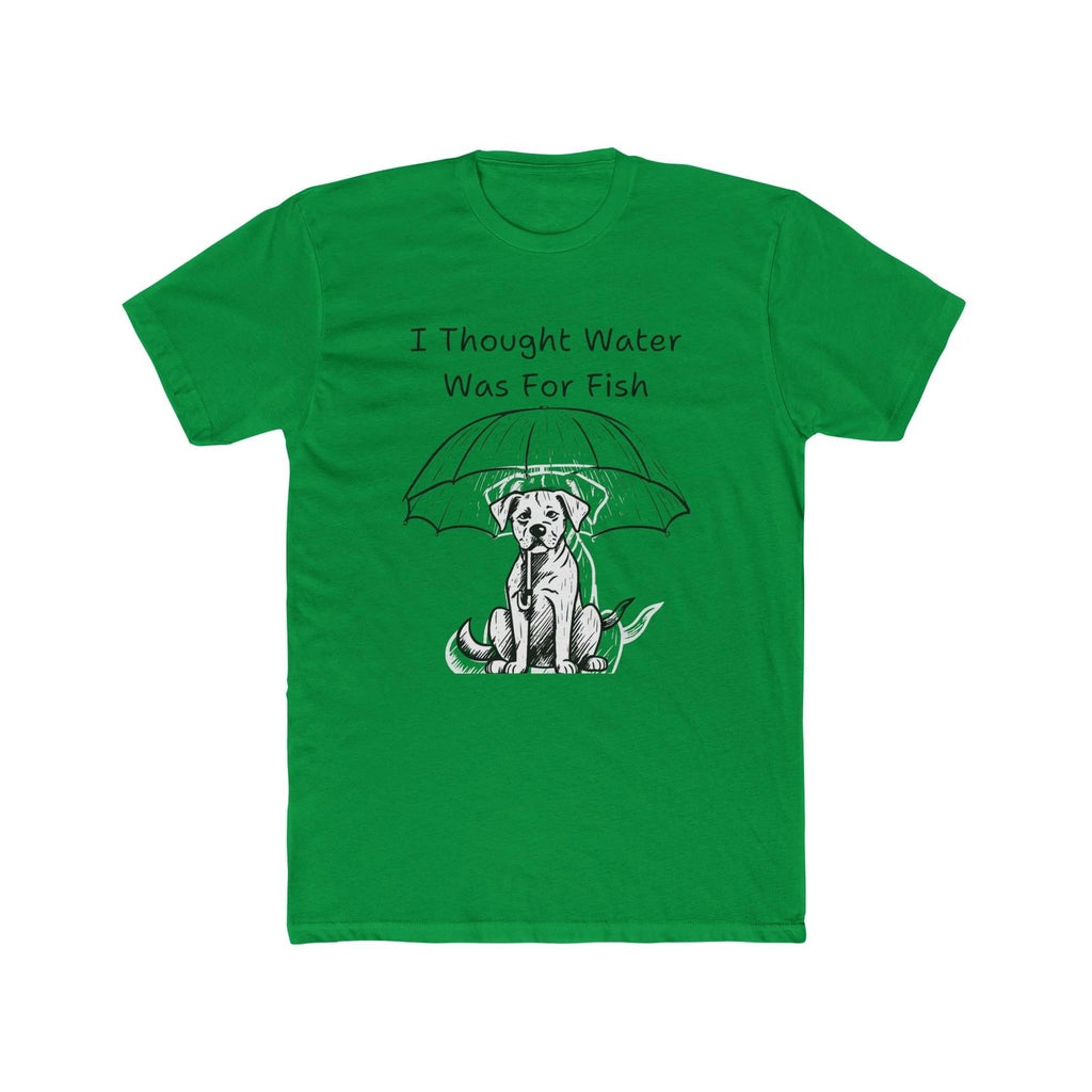Funny Dog Lover Tee, Unisex Cotton Crew Tee, Pet Owner Gift, Animal Lover Shirt,