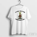 Premium Xmas Grinch X Christmas Lights Im Fine This Is Fine Everythings Fine T Shirts