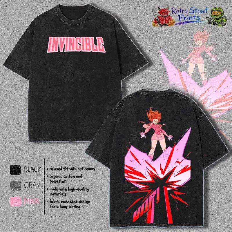 Invincible Atom Eve T-Shirt, Superhero Fans | Invincible ss4 Comics T-Shirt