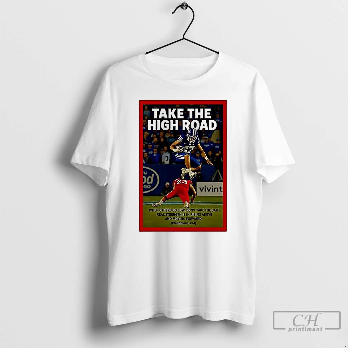 Classic Byu Cougars Take The High Road T Shirts