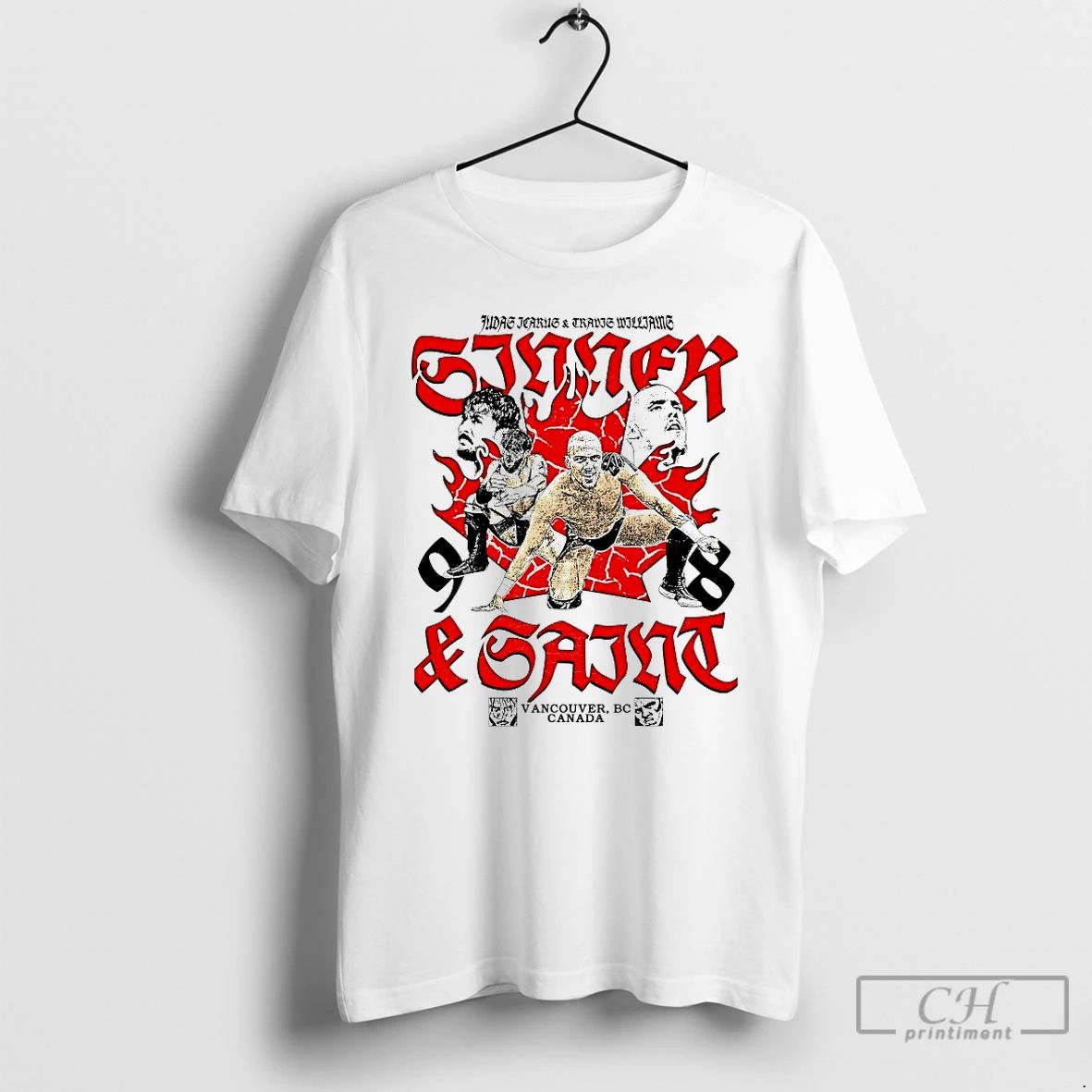 Classic Sinner And Saint Judas Icarus Travis Williams Vancouver British Columbia Canada T Shirts