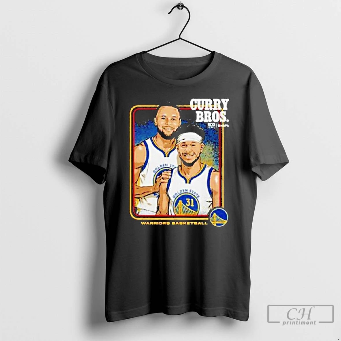 Classic Steph Curry Seth Curry Golden State Warriors Step Brothers T Shirts
