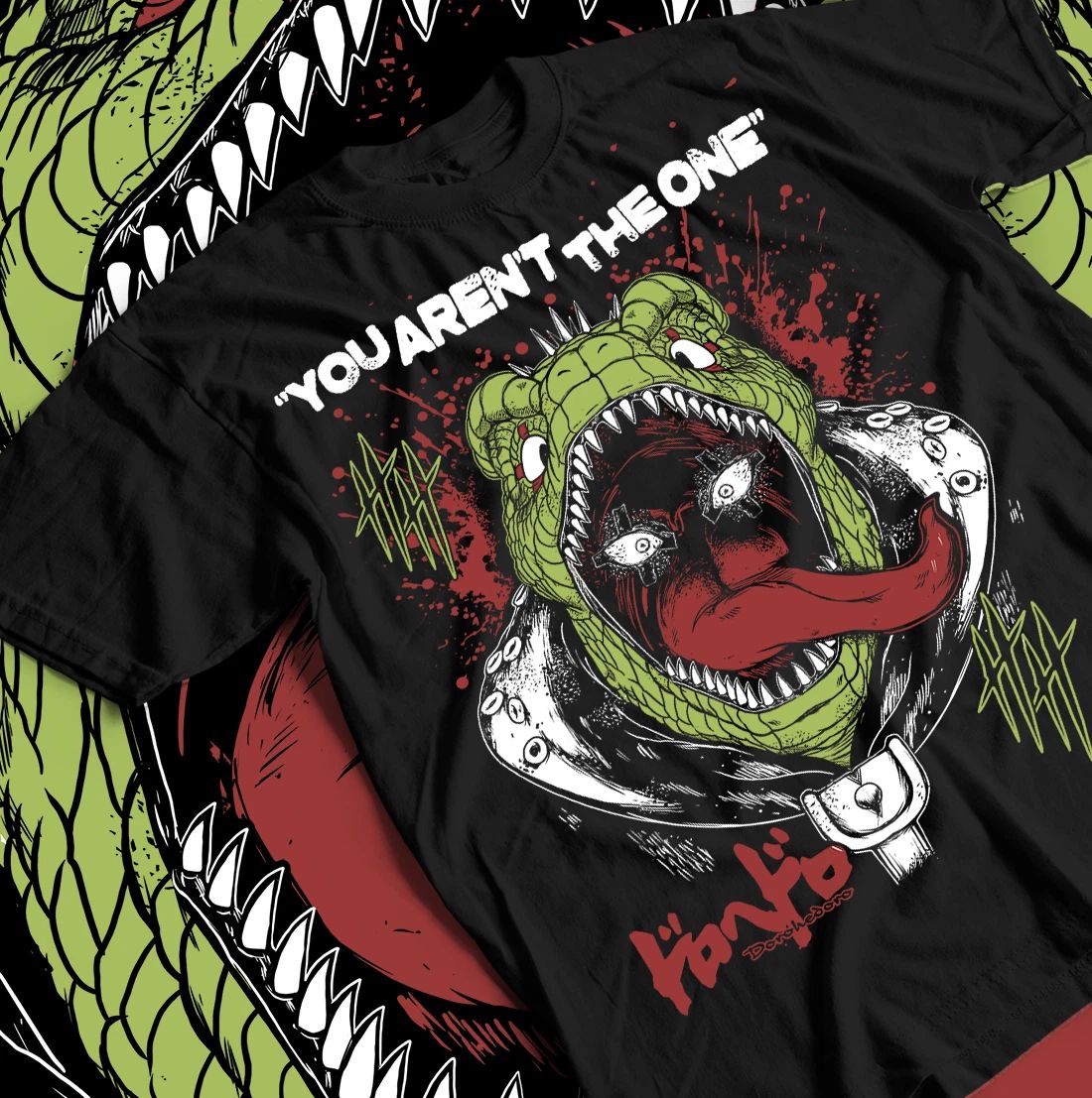Dorohedoro Shirt Caiman You Arent The One Noi Manga En Anime Tee shirt