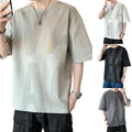Harajuku Style Mens Printed Short Sleeve Crew Neck Tee for Casual Streetwear