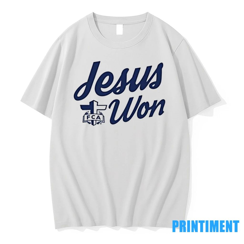 Fca Jesus Won Tshirts Sweater