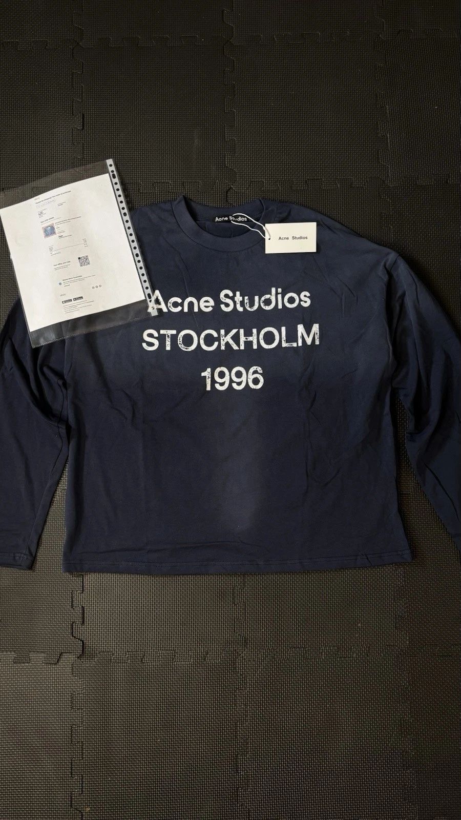 Acne Studios Long Sleeve Top - Blue