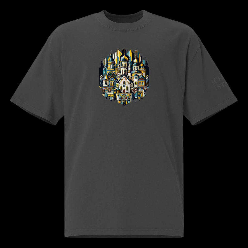 Oversized faded t-shirt (UKRAINE)