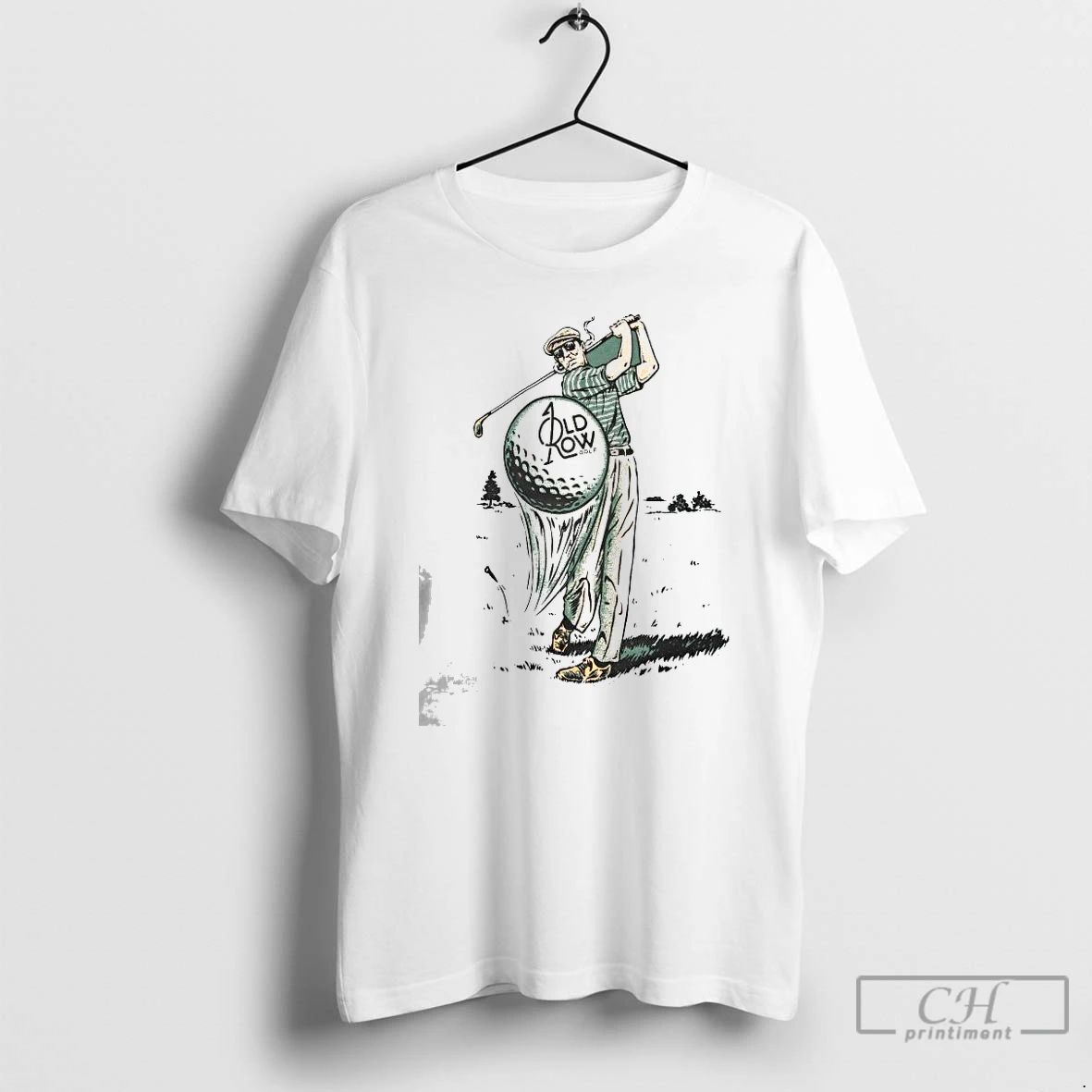 Premium Vintage Golfer