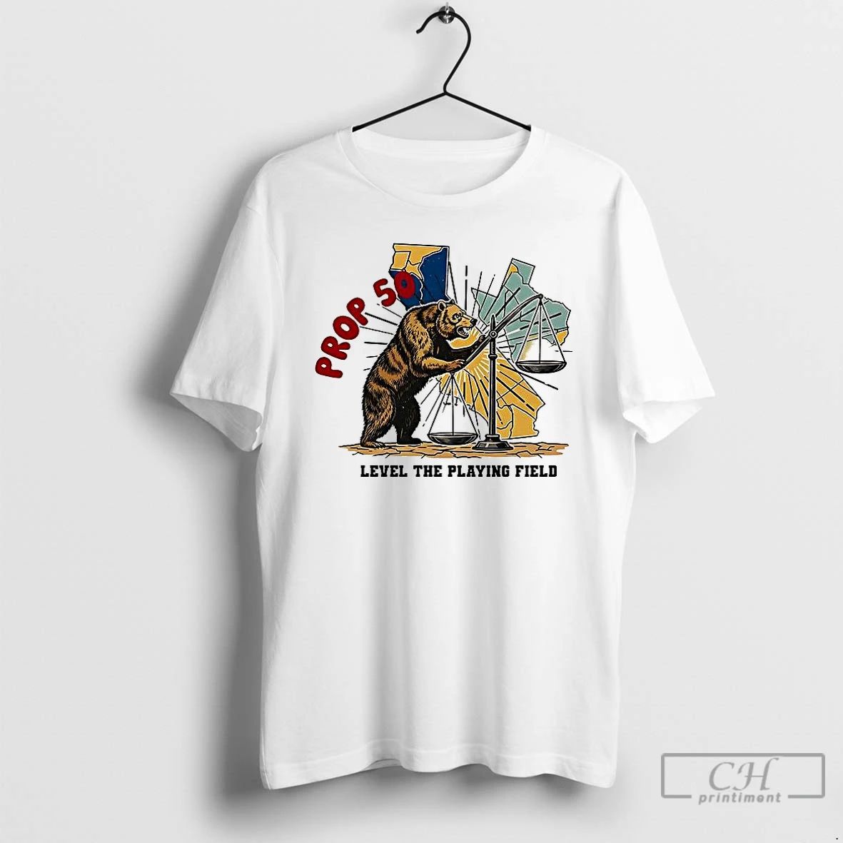 Premium Prop 50 Democracy Level The Playing Field T Shirts