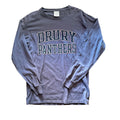 ComfortWash Drury Panthers Shirt Long Sleeve Modern Mens Size Medium Gray