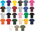 5 Pack Men's Fruit of The Loom Plain Valueweight Crew Neck Tee Shirt T-Shirt New
