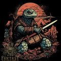 A Fantasy Samurai Turtle Tortoise Mens Light Cotton T-Shirt