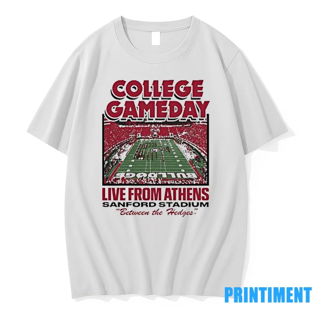 Georgia Bulldogs 2025 College Gameday Live From Athens Ga Tshirts Sweater
