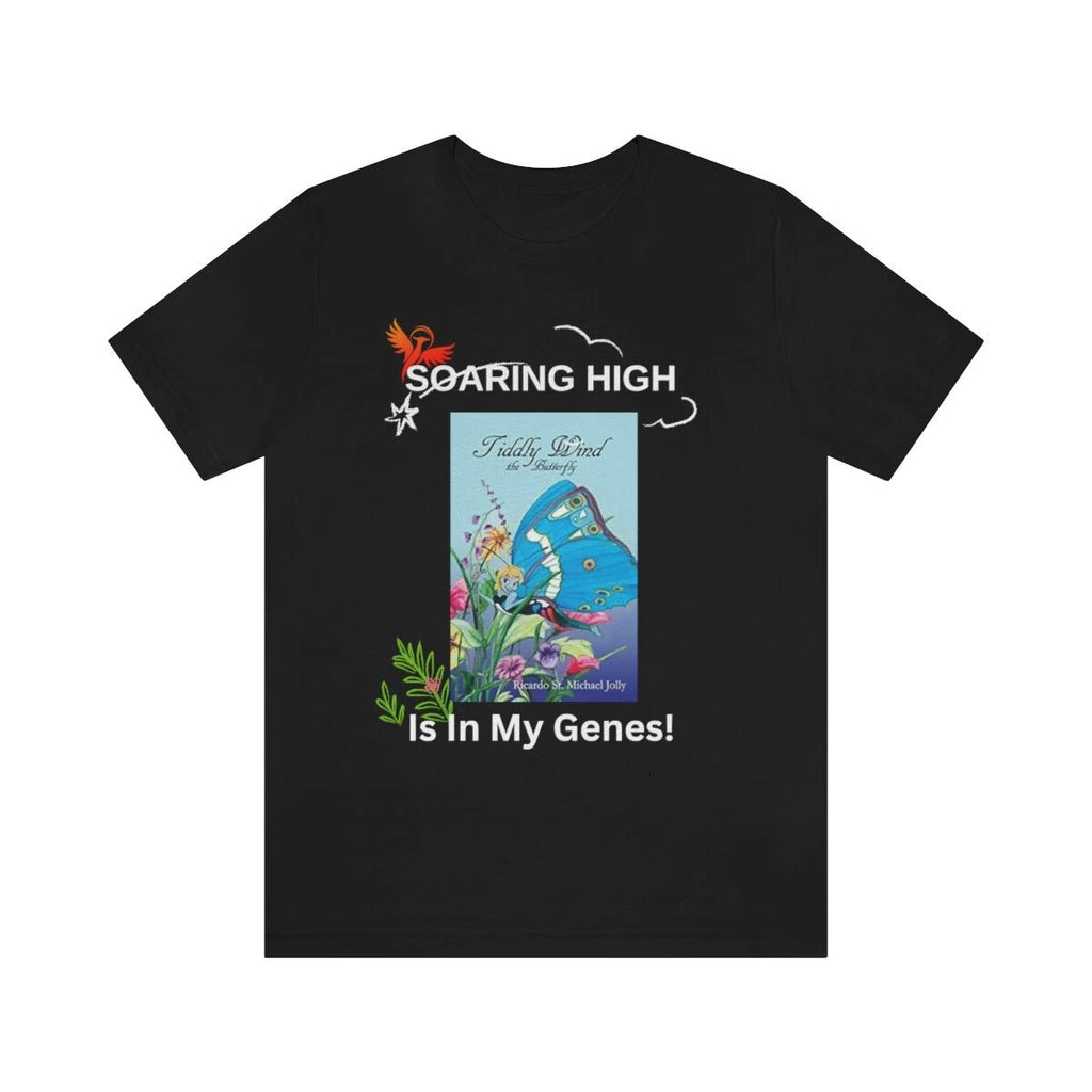 Butterfly! Motivational Children's Theme! Nature! Short Sleeve Unisex T-shirt!