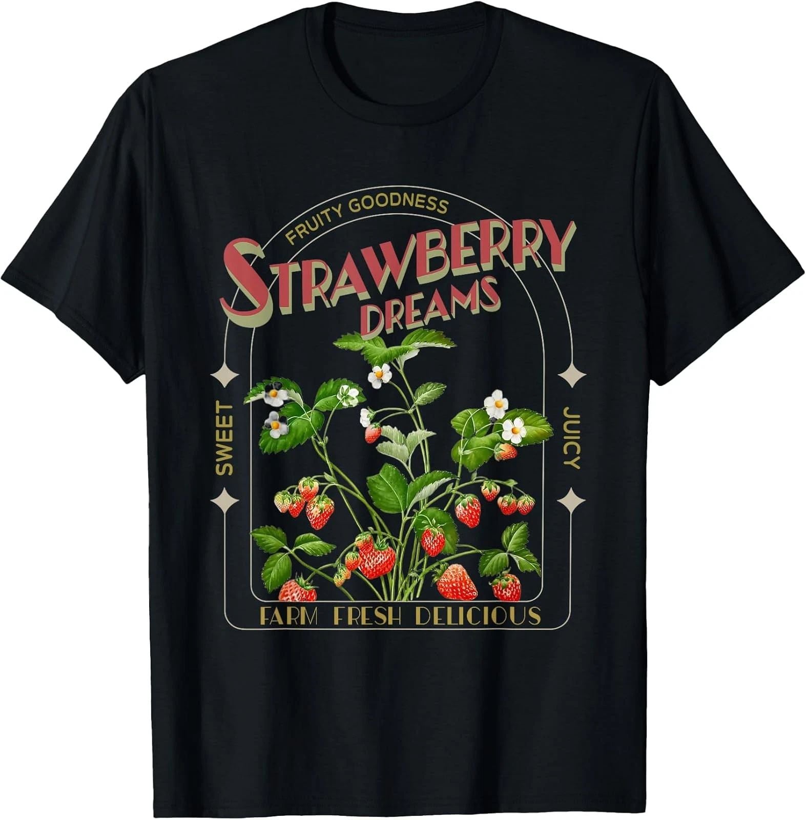 Strawberry Dream Cute Strawberry Gift For Men Fruit Lovers T-Shirt