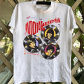 The Monkees 20th Anniversary tour band T-shirt Vtg 90s Short Sleeve tee NH28000