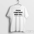 Classic Focus Commitment Sheer Will Me In The Office Supply Isle T Shirts