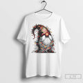 Classic Cute Red Santa Christmas Gnome White T Shirts