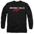 Beverly Hills Cop Logo  Mens Long Sleeve T-Shirt, Black