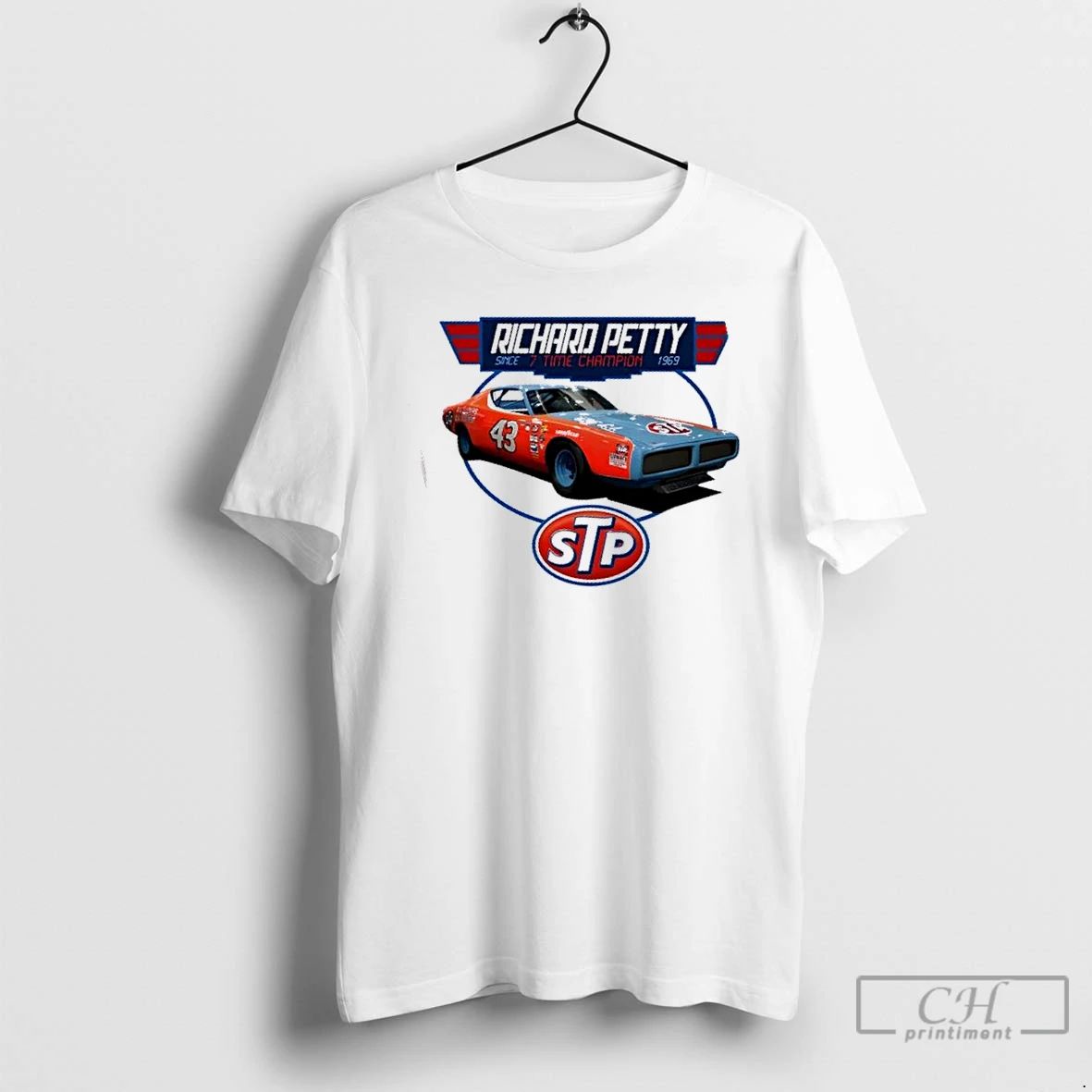 Classic Nascar Stp 7 Time Champion Since 1969 T Shirts