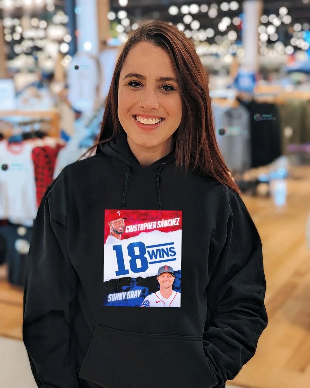 Cristopher Sánchez and Sonny Gray 18 Wins shirt