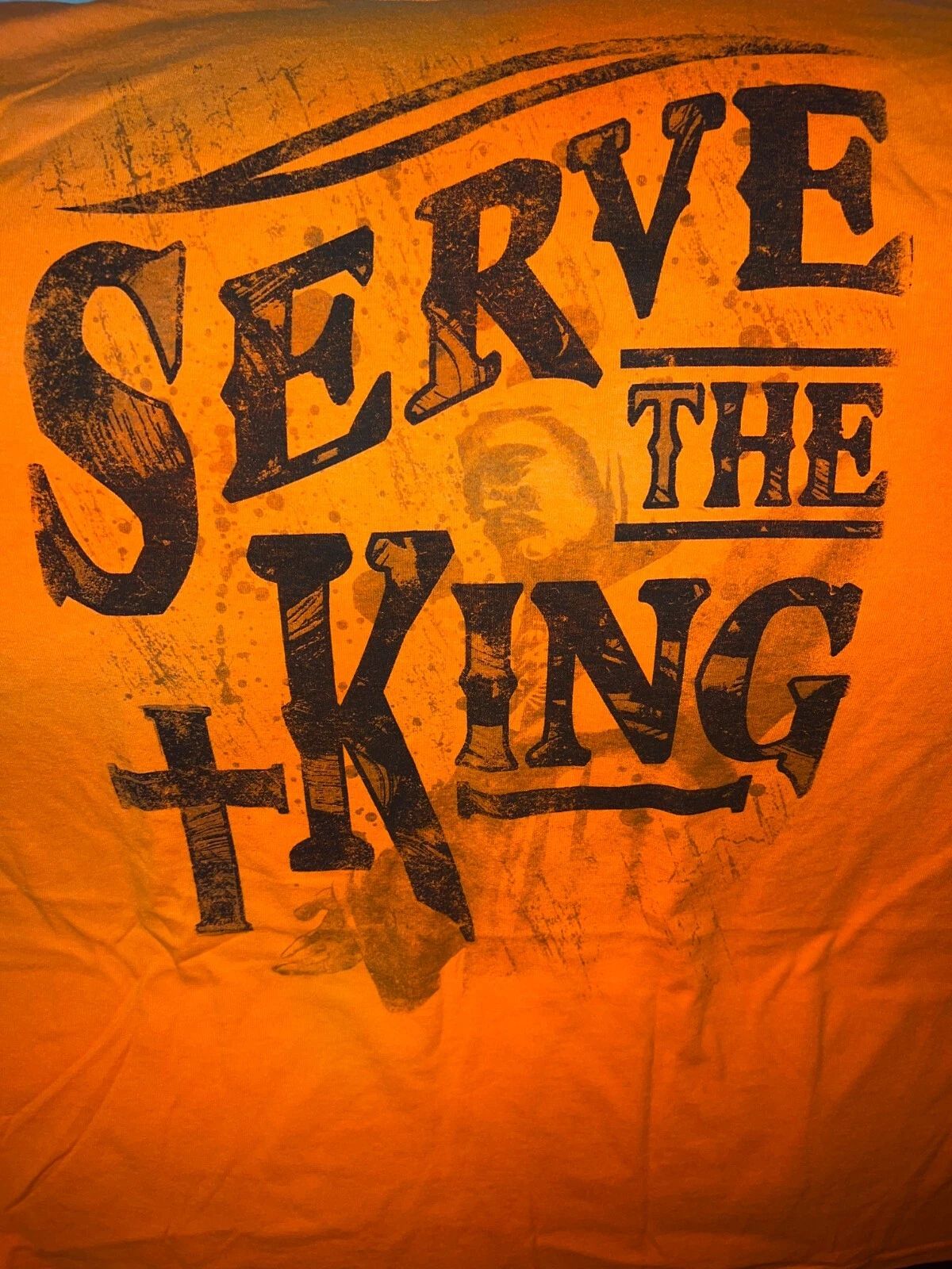 Serve The King Inspirational Motivational T-Shirt Men Women