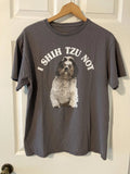 Mens "I Shih Tzu Not" Funny Dog Owner/Lover T-Shirt Size Medium