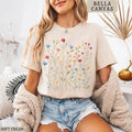 Boho Floral Comfort Tee Women's Relaxed Fit T